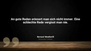 Zitat, Bernard Weatherill