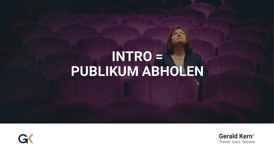 Publikum abholen, Intro, Zuhörer